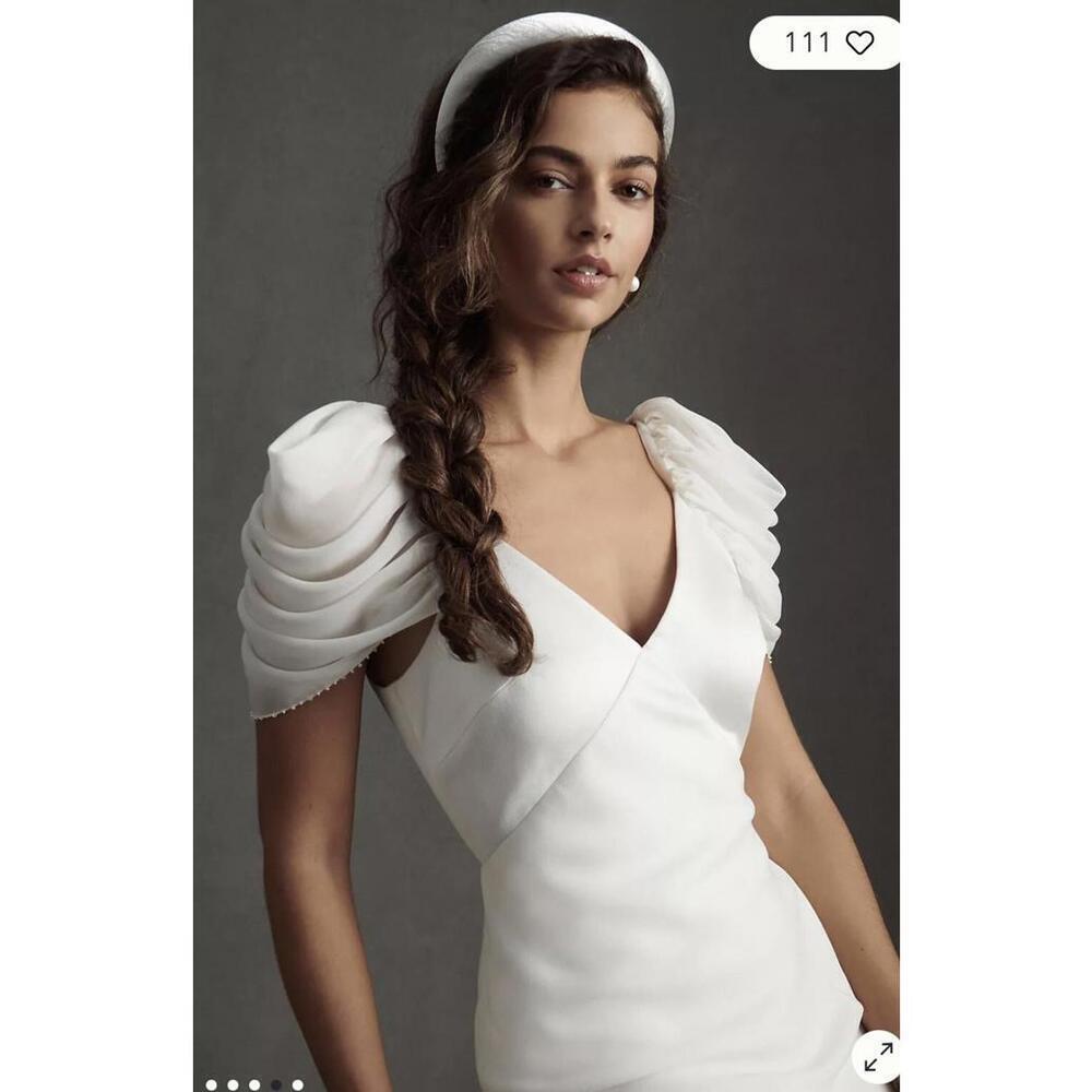 Anthropologie Savannah Miller Belle Wedding Dress Size 12 NWT - Picture 4 of 5